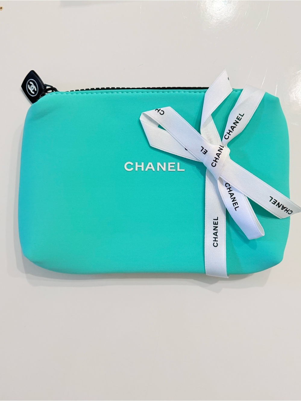 Chanel Neoprene Cosmetics Bag
